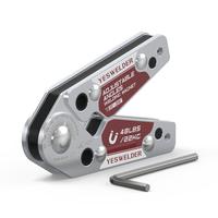 YESWELDER Adjustable Angle Welding Magnet, 20-200° Magnetic Welding Holder of 48LBs Holding Power Welding Positioner