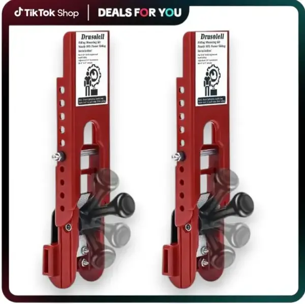 RDS SCM Siding Installation Tools Compatible with 5/16- Inch Fiber Cement Siding, Siding Mounting Kit with Adjustable Reveals...