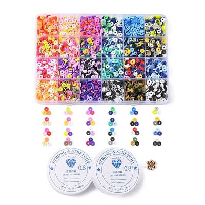 DIY Heishi Surfer Bracelet Making Kit