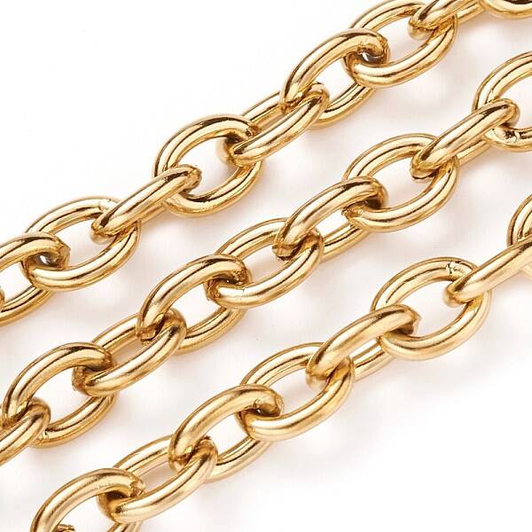 3.28 Feet Ion Plating(IP) 304 Stainless Steel Cable Chains