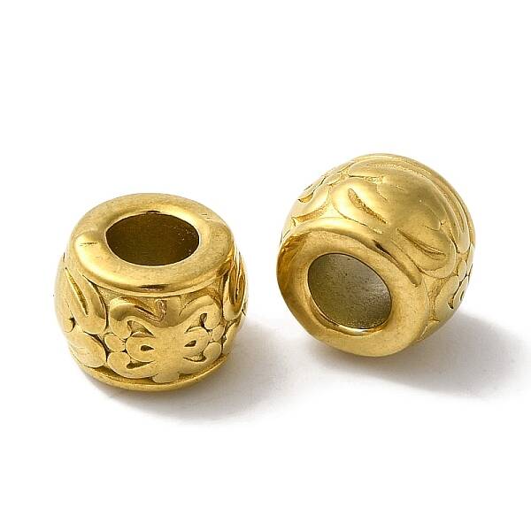 304 Stainless Steel European Beads