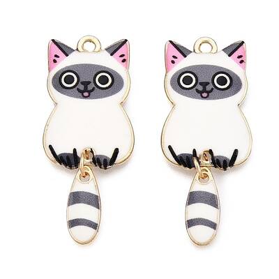 Alloy Enamel Pendants