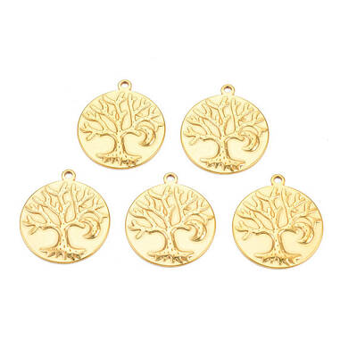 Ion Plating(IP) 201 Stainless Steel Pendants