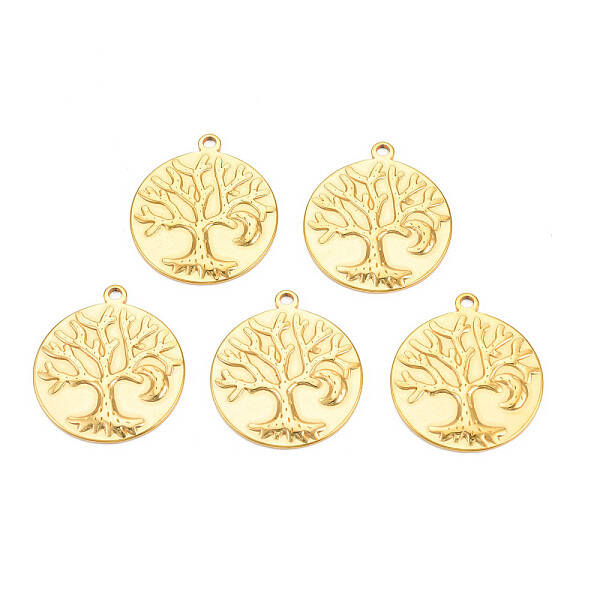 Ion Plating(IP) 201 Stainless Steel Pendants