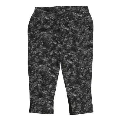 Unbranded Cropped Leggings - Small Grey Cotton Blend