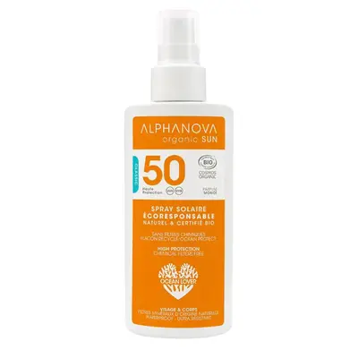 Alphanova High Protection Sun Cream Spf50 Organic 125g