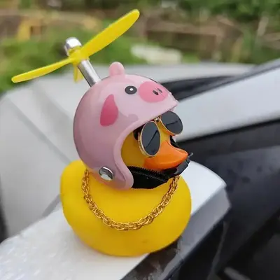 Cute Duck Car Decoration, Creative Personality Car Decoration, Duck Decoration Suitable for Dashboard, Car Interior Decorati...