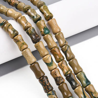 Natural Verdite Stone Beads Strands