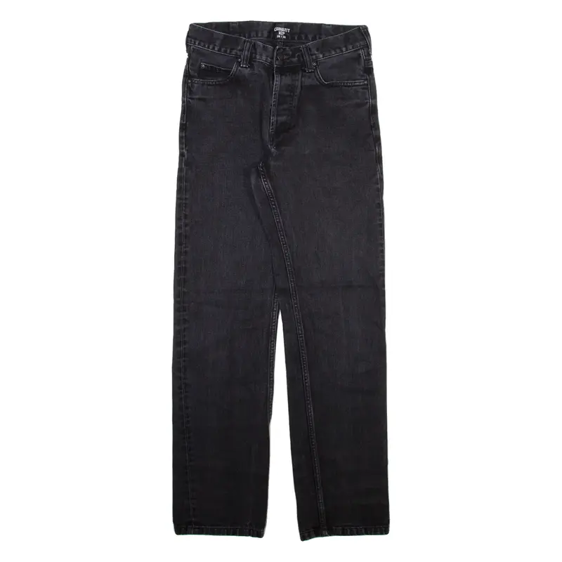 CARHARTT WIP Mens Jeans Grey Slim Straight W28 L32