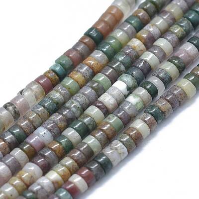 Natural Indian Agate Beads Strands