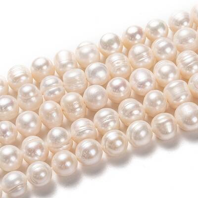 Natural Cultured Freshwater Pearl Beads Strands