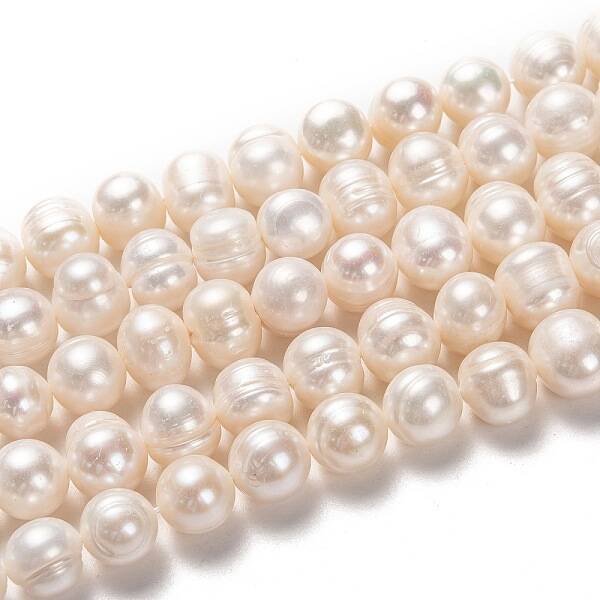 Natural Cultured Freshwater Pearl Beads Strands