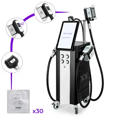 Pro Body Freezing Machine With 4 Freezing Applicators For Body & Chin Sculpting