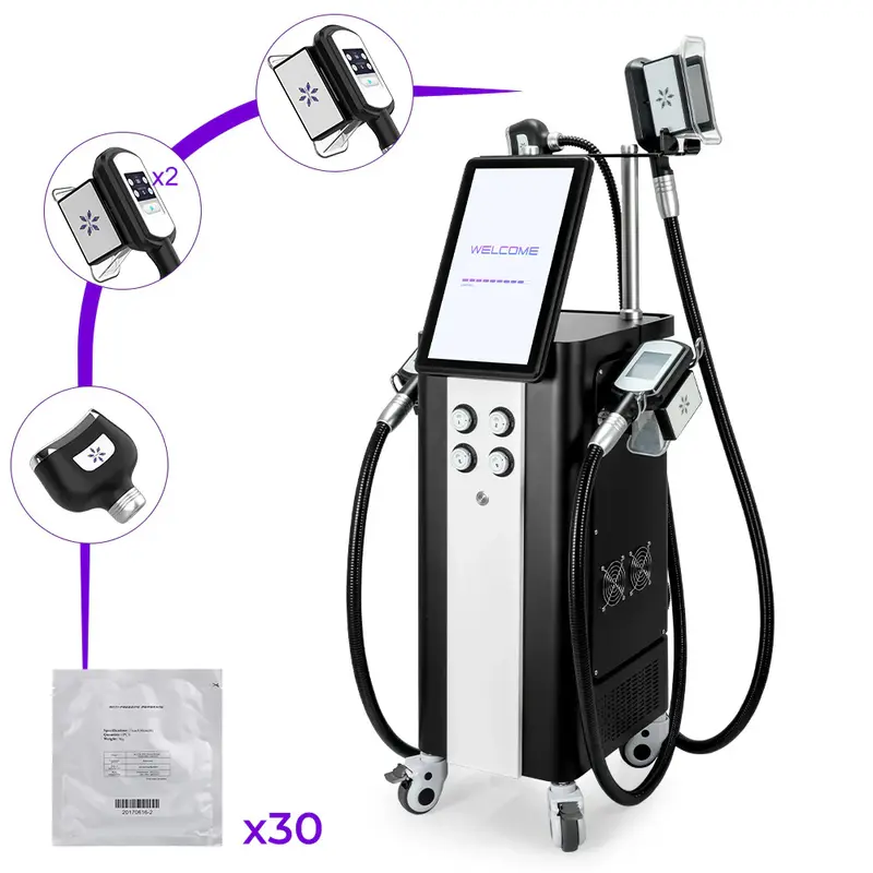 Pro Body Freezing Machine With 4 Freezing Applicators For Body & Chin Sculpting