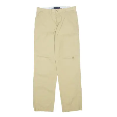 TOMMY HILFIGER Trousers Beige Regular Straight Mens W32 L31