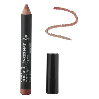 Avril Matte Lipstick Pencil Jumbo Pink clay (vegan) (2 g)