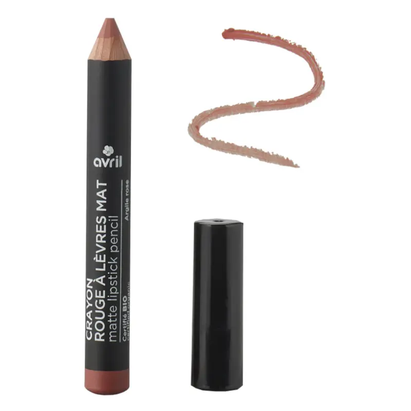 Avril Matte Lipstick Pencil Jumbo Pink clay (vegan) (2 g)