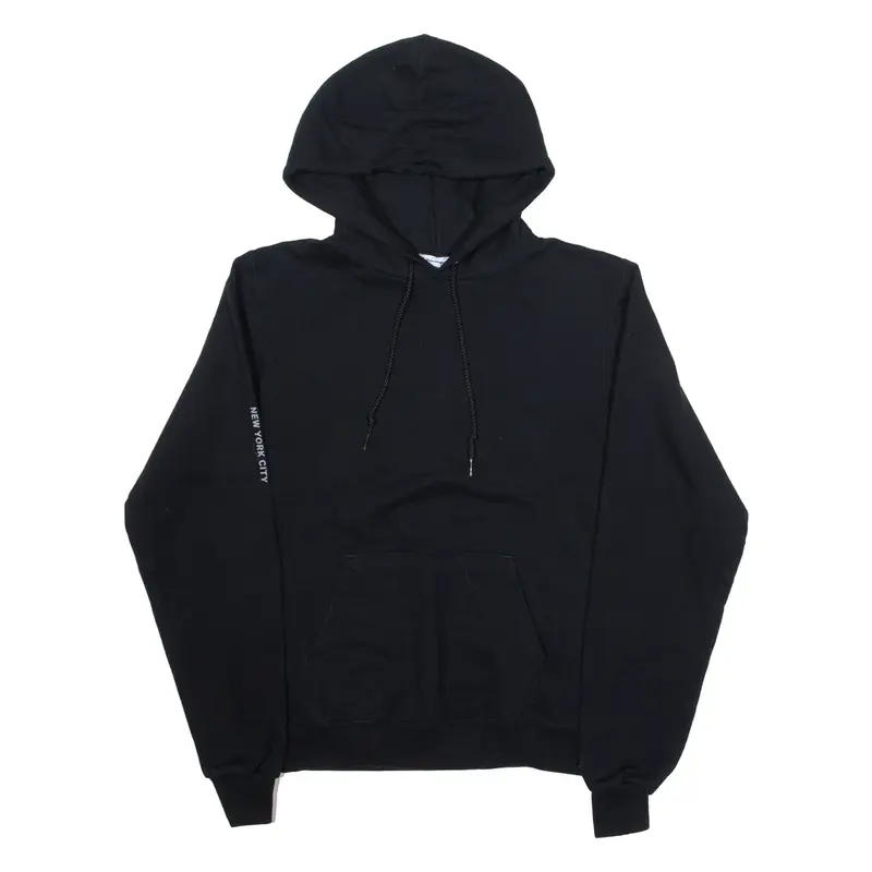 CHAMPION The Metropolitan Museum Of Art Mens Black Hoodie XS