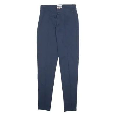 TOMMY HILFIGER Womens Trousers Blue Slim Skinny W24 L29
