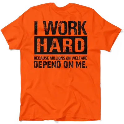 Welfare - Safety Orange T-Shirt