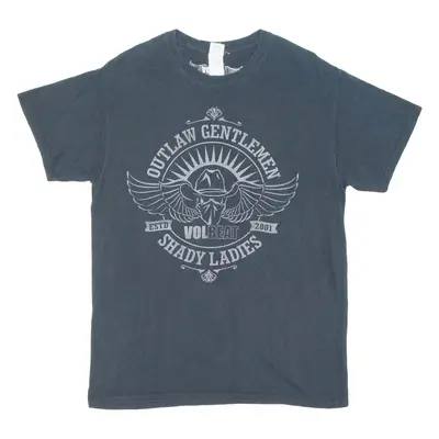 GILDAN Outlaw Gentlemen Mens T-Shirt Black M