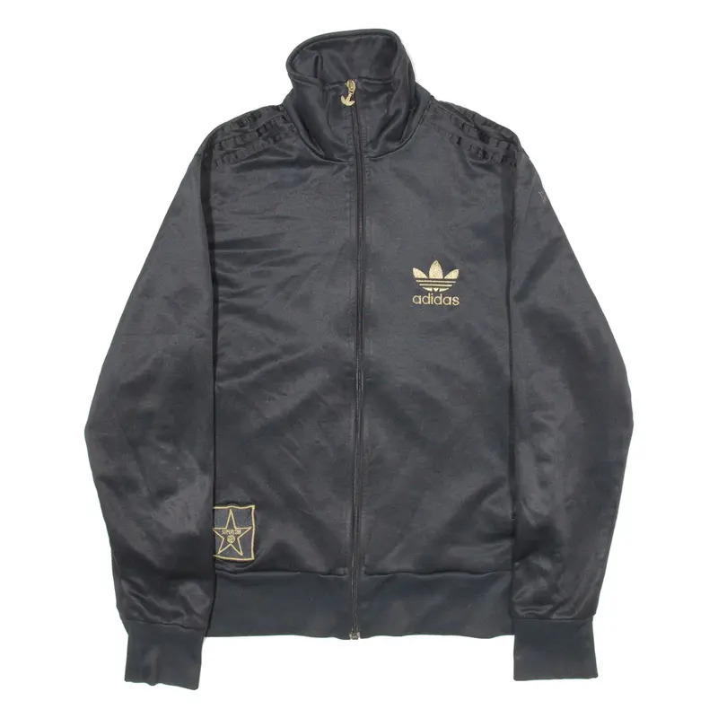 ADIDAS Womens Track Jacket Black M