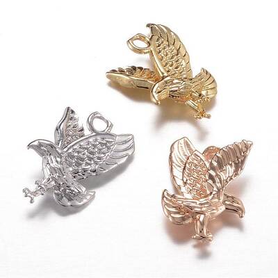 Long-Lasting Plated Brass Charms