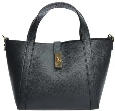 Anna Luchini Borsa A Mano In Pelle Da Donna colorata nero