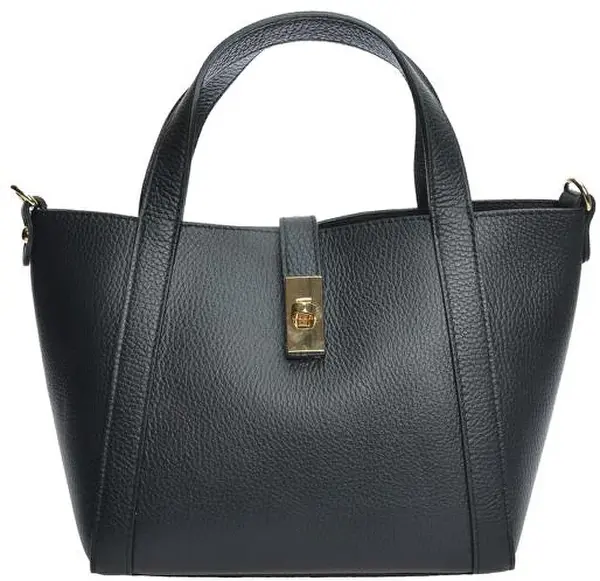 Anna Luchini Borsa A Mano In Pelle Da Donna colorata nero