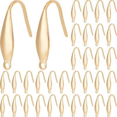 80Pcs 316 Surgical Stainless Steel Earring Hooks