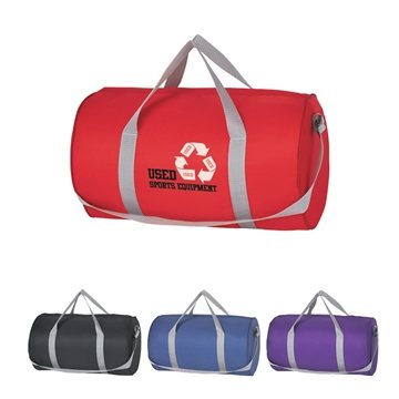 50 Customized Budget Duffel Bag - 210D Polyester & Adjustable ...