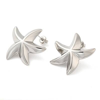 Non-Tarnish 304 Stainless Steel Stud Earrings for Women