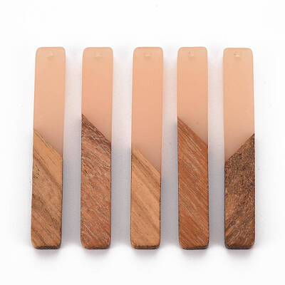 Resin & Walnut Wood Big Pendants