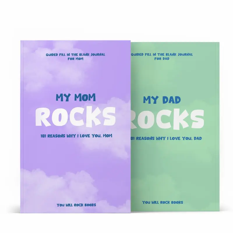 The Viral Bundle of My Mom Rocks! & My Dad Rocks! 101 Reasons Why I Love You