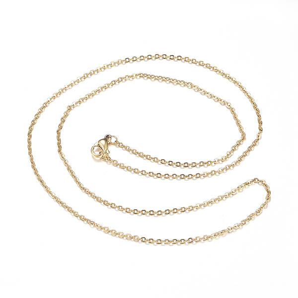 304 Stainless Steel Cable Chain Necklaces