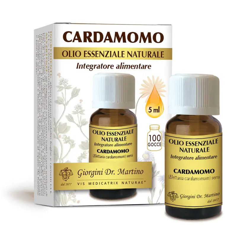 Dr Giorgini cardamom natural essential oil 5 ml