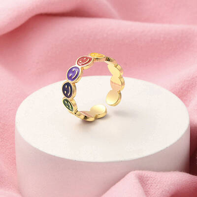 Brass Open Cuff Rings for Women