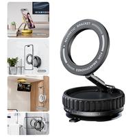 Adjustable 360-Degree Phone Stand, Hands Free Mount Magnetic Phone Stand, Fordable and Retractable, Magnetic Car Phone Holder...