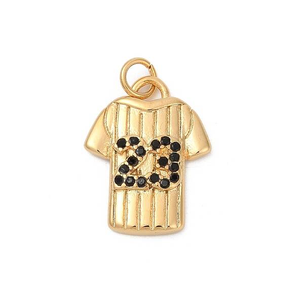 304 Stainless Steel Micro Pave Cubic Zirconia Pendants