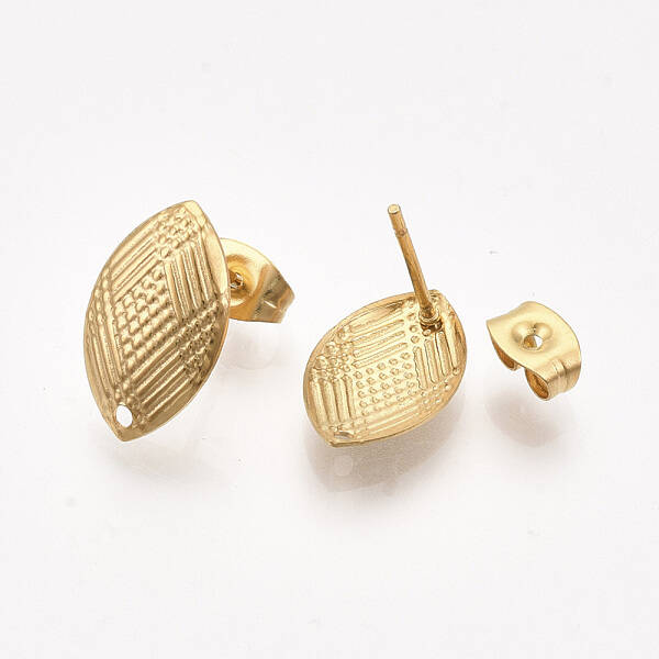 304 Stainless Steel Stud Earring Findings