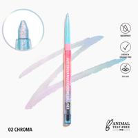 Moira Cosmetics Supernova Multichrome Gel Liner 002 Chroma - Waterproof & Smudge-Free Eye Liner Pencil with Cyclopentasiloxan...