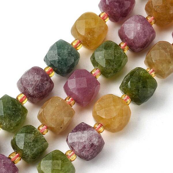Synthetic Tourmaline Beads Strands
