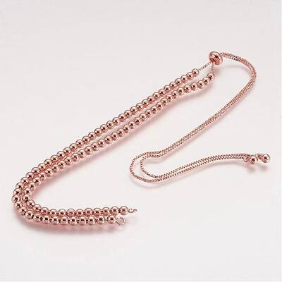 Brass Bead Chain Necklace Making
