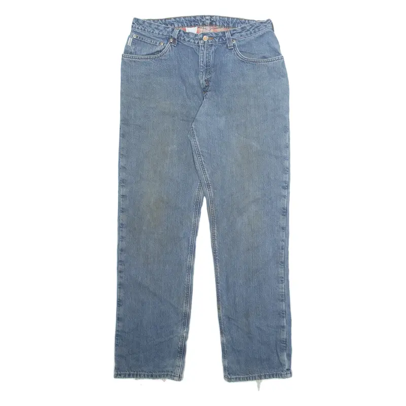 CARHARTT Womens Jeans Blue Regular Straight W34 L30