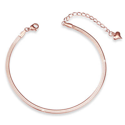 Stainless Steel Snake Chain Anklets