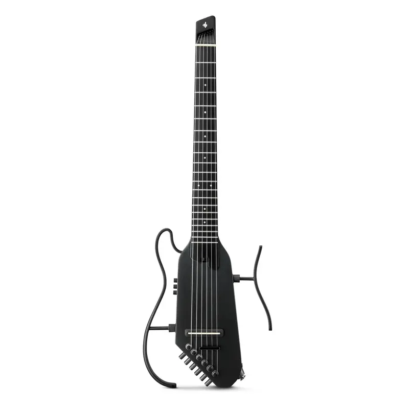 Donner HUSH C Nylon Acoustic-Electric Guitar - Black / Guitar