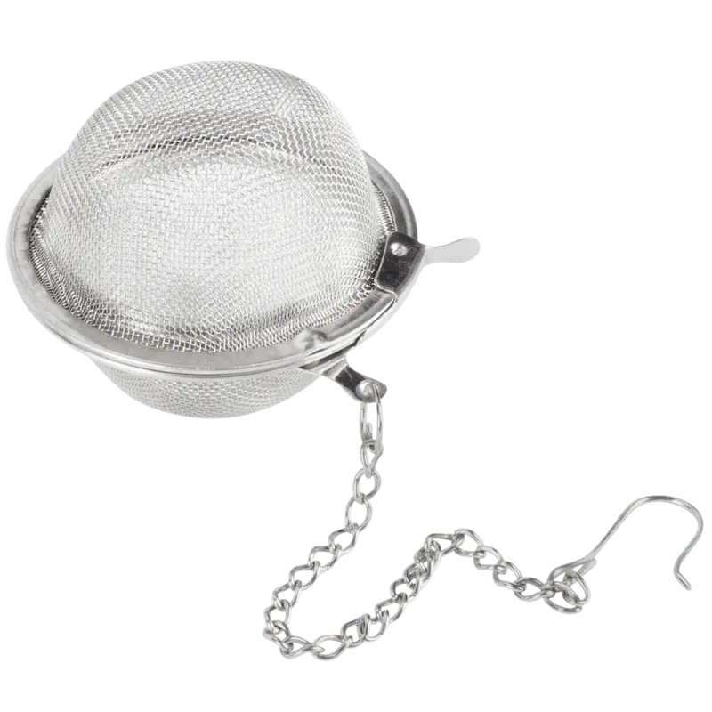 Stainless Steel Tea Ball Infuser w/ Chain