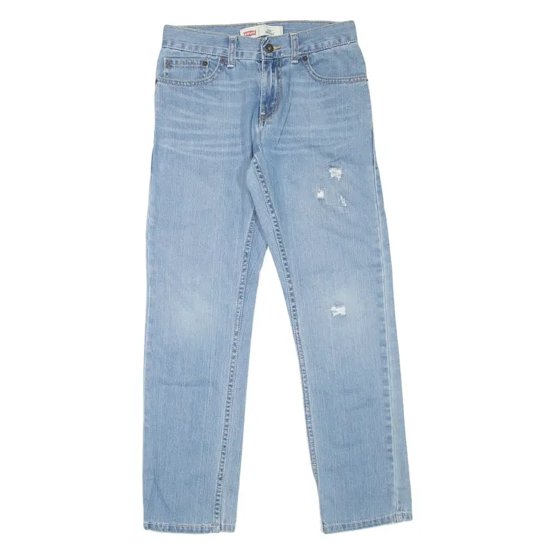 LEVI'S 511 Jeans Boys Black Skinny Straight W26 L26