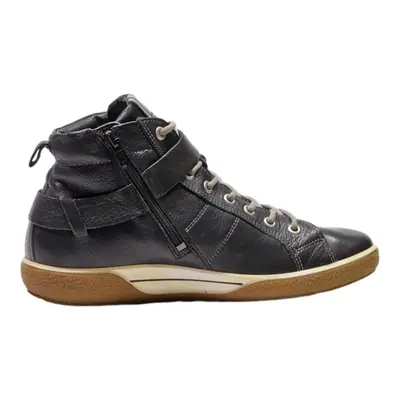 ECCO Ankle Boots Black Leather Womens UK 5