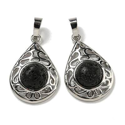 Natural Lava Rock Pendants